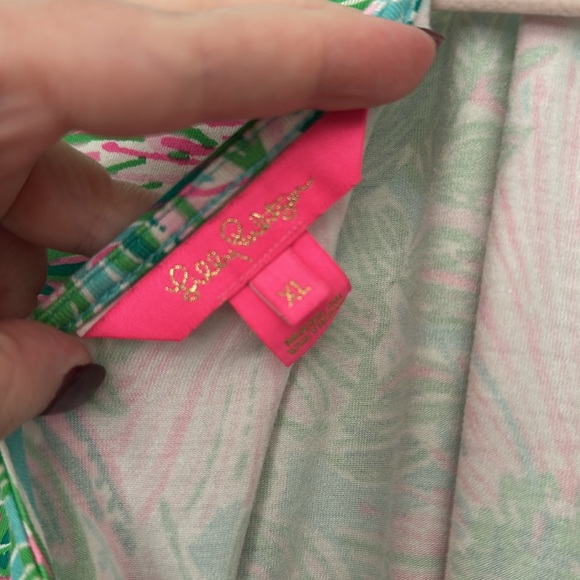 Lilly Pulitzer Parigi Romper, XL - Picture 3 of 4